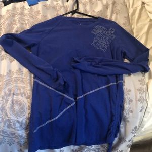 Long sleeve T-shirt Ascend medium royal deep blue